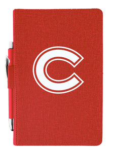 Colgate University Journal with Pen - Primary Logo