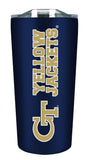 Georgia Tech 18oz. Soft Touch Tumbler - Primary Logo & Mascot Name