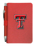 Texas Tech Pocket Journal with Pen - Primary Logo