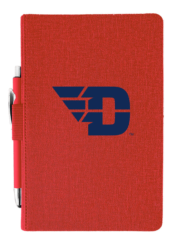 University of Dayton Journal with Pen - Primary Logo